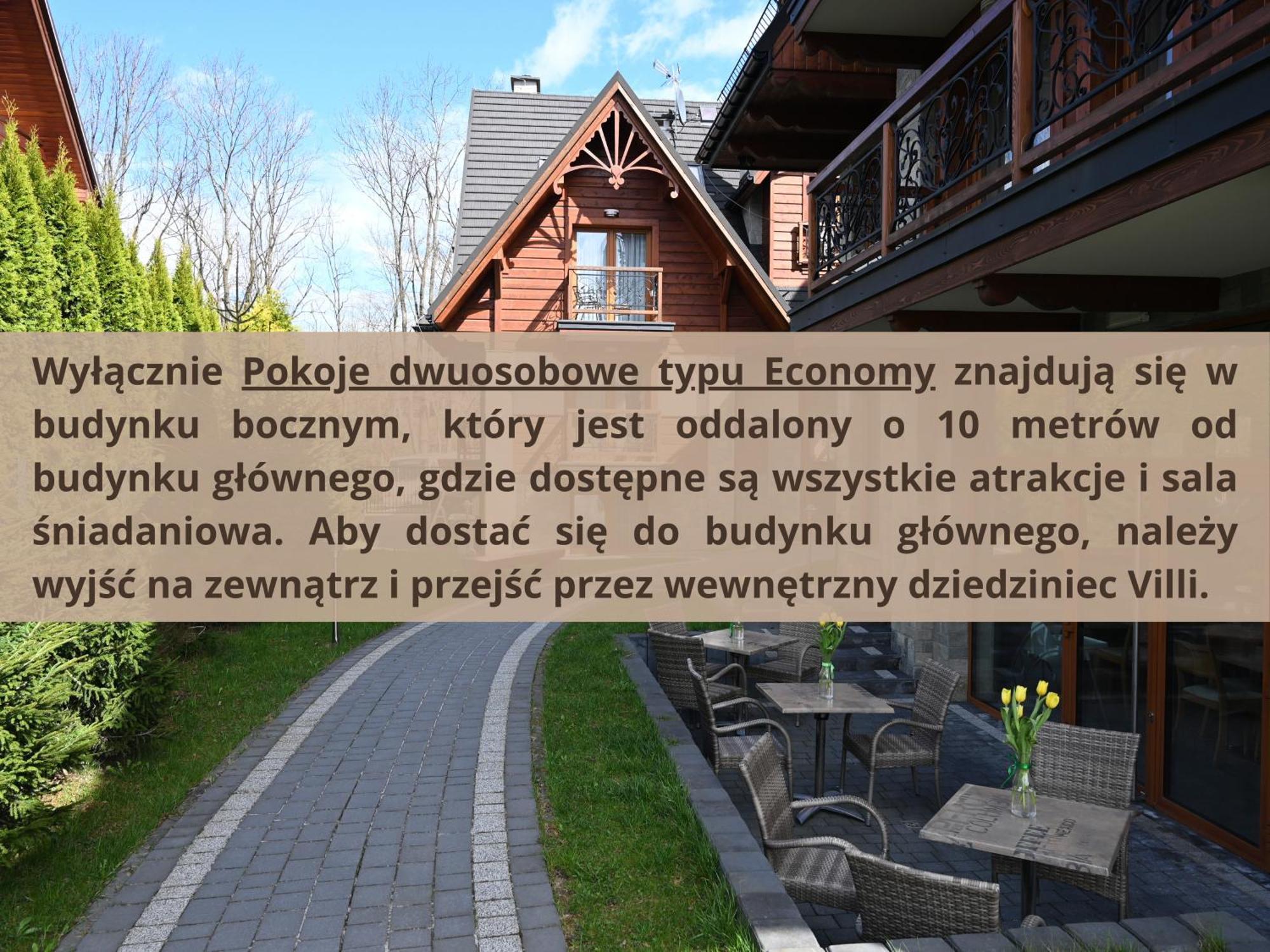 Villa Cannes Resort Zakopane - Grota Solna, Sauna Finska Exteriér fotografie